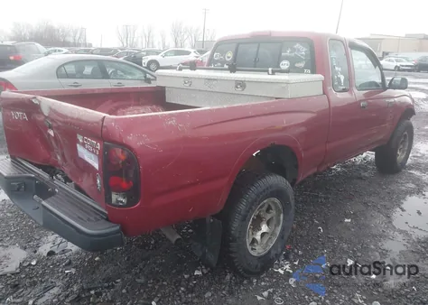 1999 Toyota Tacoma из США, поврежденный, VIN 4TAWN72N0XZ499770